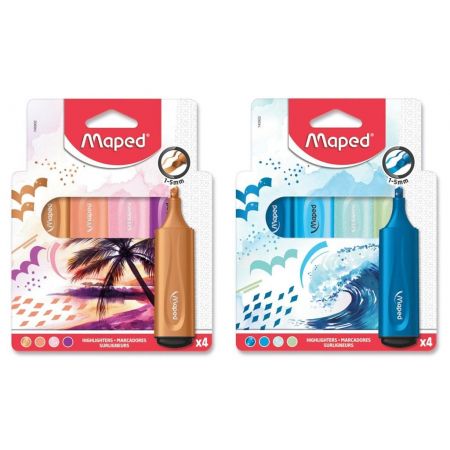 JUEGO DE RESALTADORES GLITTER 4/1 Cantidad