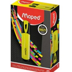 RESALTADOR FLUO PEPS AMARILLO