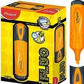 RESALTADOR FLUO PEPS NARANJA maped