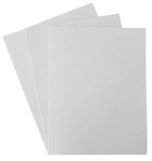 FACELA FOAMY GLITTER (BRILLO Y NORMAL) 8.5 X 11BLANCO