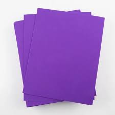 FOAMY ARTESCO GLITTER (8.5 X 11) MORADO