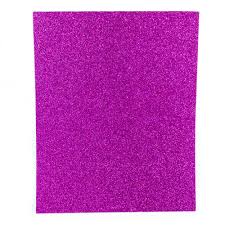 FOAMY ARTESCO GLITTER (8.5 X 11) MORADO GLITTER