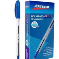 ARTESCO BOLIGRAFOS TINTA SECA CR-31 AZUL 12/1