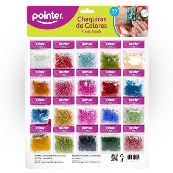 POINTER BLISTER APLIQUES DE CUENTAS PARA MANUALIDADES