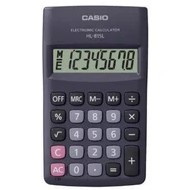 CASIO CALCULADORA DE BOLSILLO 8 DIGITOS NEGRA HL-815L