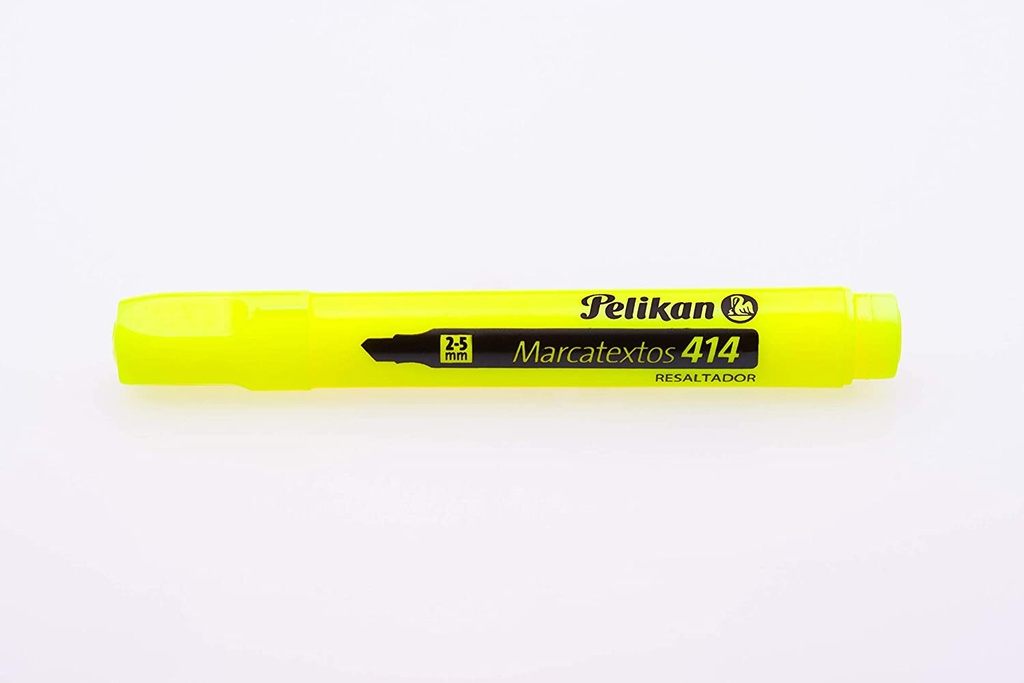 RESALTADOR FLUORESCENTES 414 AMARILLO PELIKAN