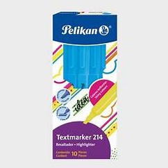 PELIKAN RESALTADOR TEXTMARKER 214 AZUL UNIDAD