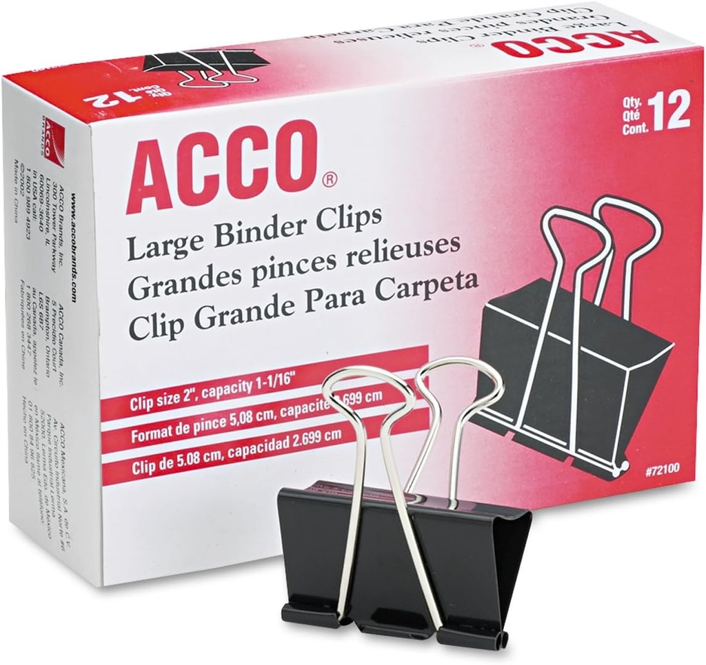 JUEGO DE CLIPS #1 MULTIPACK JUMBO / PEQ 6/1
