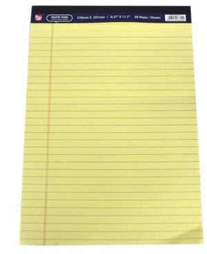 POINTER LIBRETA PARA NOTAS AMARILLA
