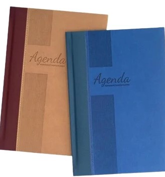 POINTER AGENDA COLOR MARRON