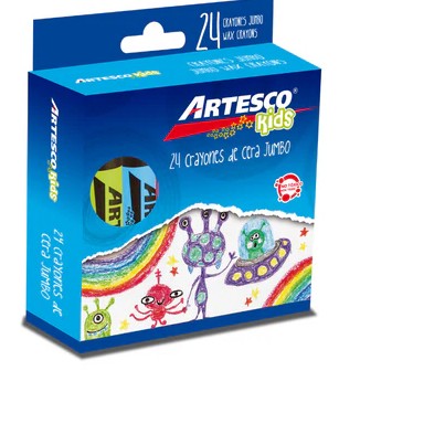 JUEGO CREYONES DE CERA JUMBO 16/1 (Artesco) ARTESCO (copia)
