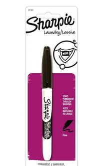 SHARPIE MARCADOR P/ROPA (RUB-A-DUB) LAUNDRY MARKER BL