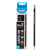 POINTER LAPIZ CARBON AZUL NUMERO #2 CAJA 12/1