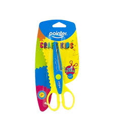 TIJERA DE FORMA ZIC ZAG POINTER CRAFT KIDS