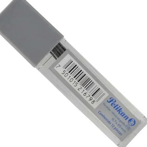 CAJA DE 12 PUNTILLAS DE GRAFITO HB 0.7 PELIKAN UNIDAD