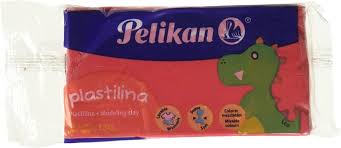 PELIKAN MASILLA/ PLASTILINA ROJA
