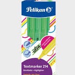 PELIKAN RESALTADOR TEXTMARKER 214 UNIDAD