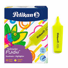 PELIKAN TEXTMARKER FLASH AMARILLO UNIDAD (copia)