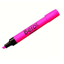 BEROL RESALTADOR ROSA UNIDAD