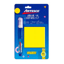 ARTESCO CORRECTOR 9ML STICKY NOTES 3X3