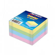 ARTESCO NOTAS ADHESIVAS REMOVIBLES PASTELES 2X2 250 HOJAS