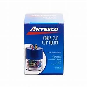ARTESCO PORTACLIP AZUL