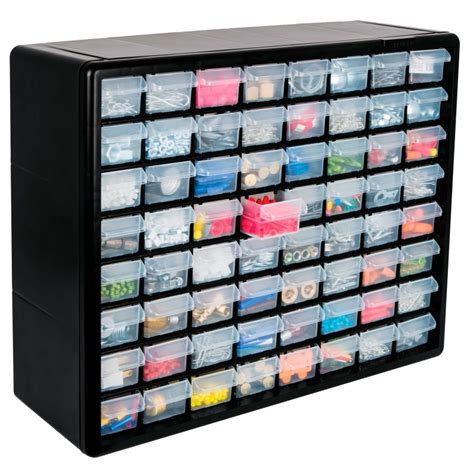 Organizador con 64 Compartimentos