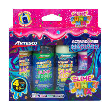 SLIME ARTESCO ACTIVADORES MAGICOS 4UND 65ML