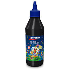 ARTESCO TEMPERA 100 ML NEGRO