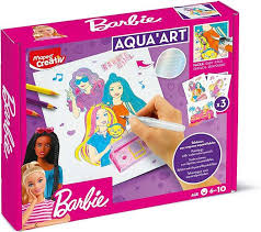 MAPED JUEGOS CREATIVOS, MAXI SET AQUA ART - BARBIE