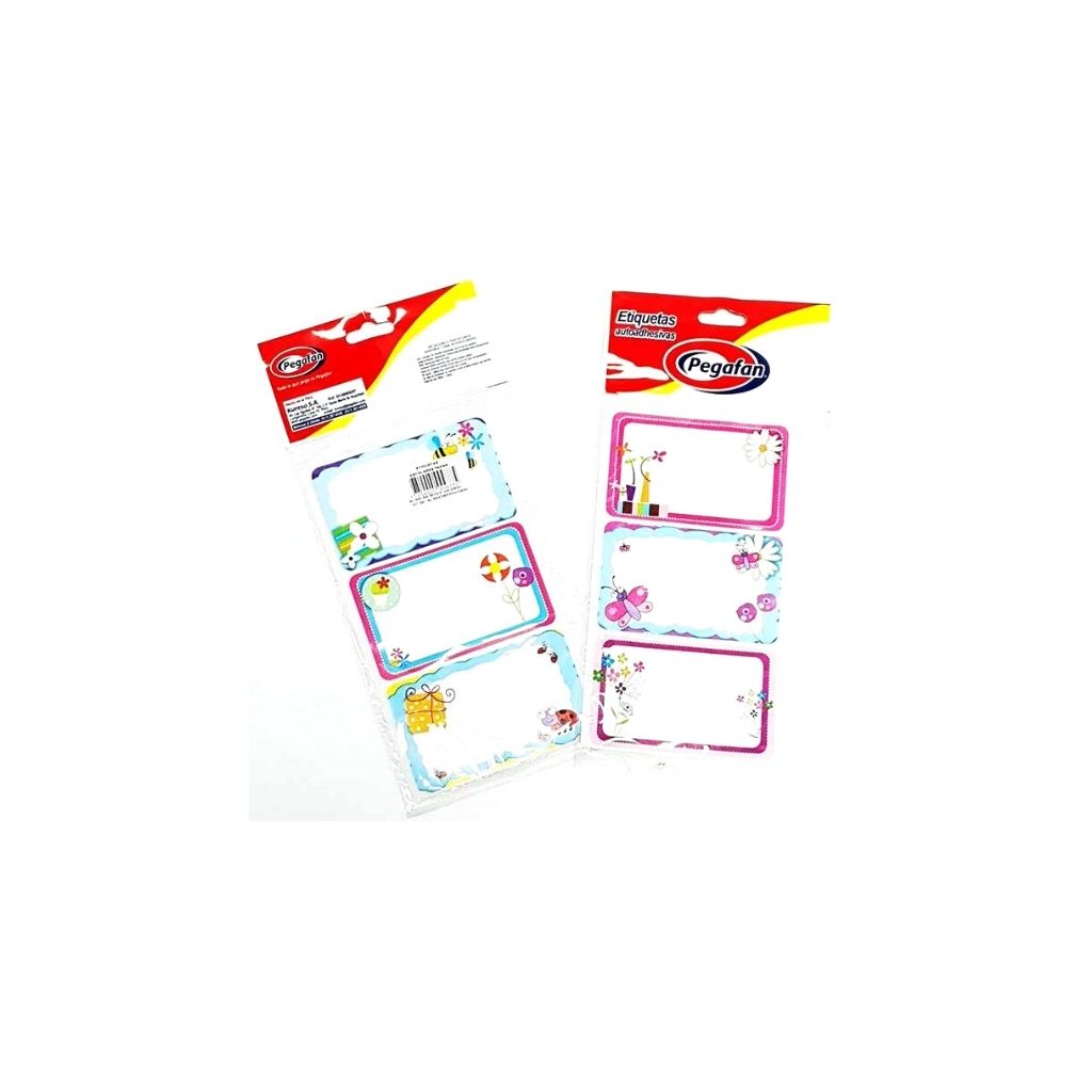 ETIQUETAS ADHESIVAS ESCOLARES DE NIÑOS
