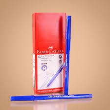 Faber-Castell Lapicero Azul 12 Unidades / UNIDAD