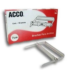 GANCHOS P/FOLDERS 7CMS 50/1 (FASTENER/70mm)