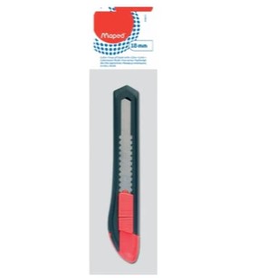 MAPED CUCHILLA MANGO PLASTICO GDE 18MM