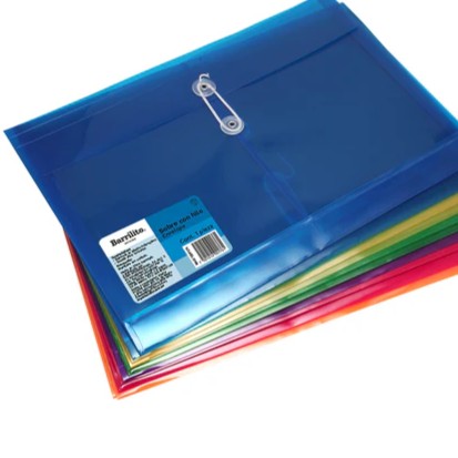 SOBRE PLASTICO DE HILO SMARTY COLORES