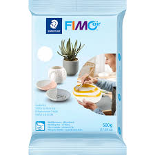Fimo air drying modelling clay white 500g