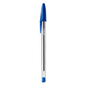 BIC Bolígrafo Cristal Azul 1.0 mm Mediano, 12 Lapicero (copia)