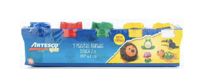 ARTESCO - MASITAS MASILLA MOLDEABLES CON FIGURAS 5/1