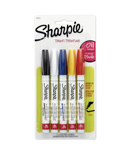 SHARPIE PAINT PEINTURE OIL BASED 5/1MARCADORES MEDIUM