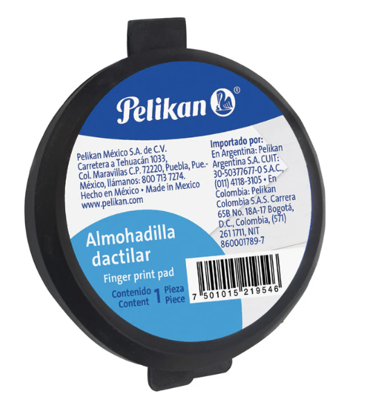 PELIKAN - Almohadilla Dactilar p/Huellas