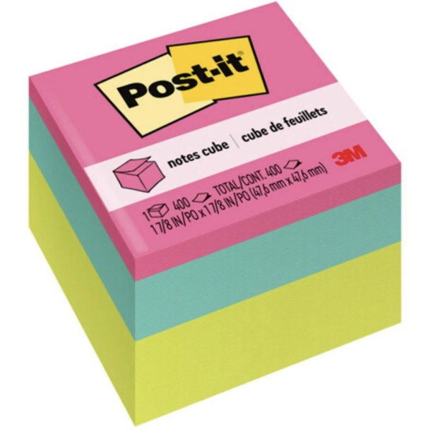 POST-IT NOTAS ADHESIVAS 3X3 / 400