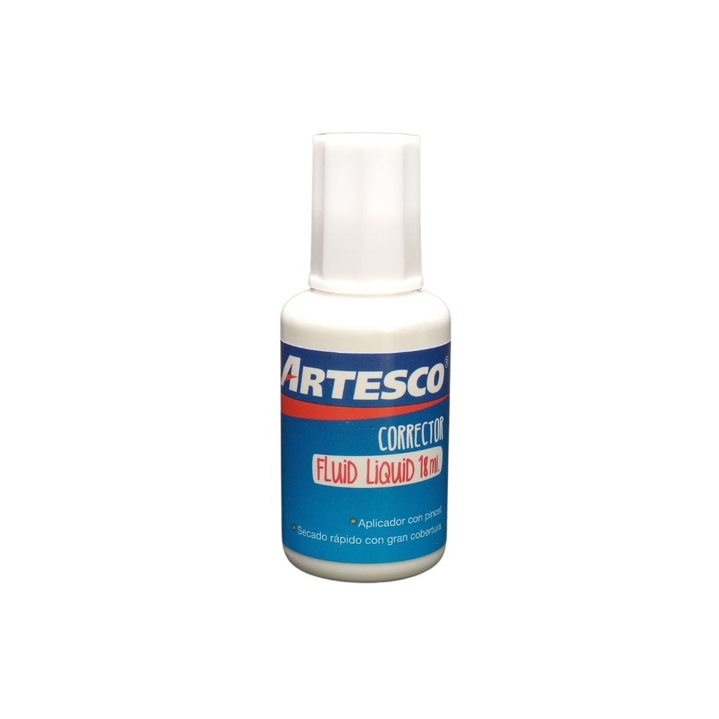 Correcto liquido Artesco T/Brocha