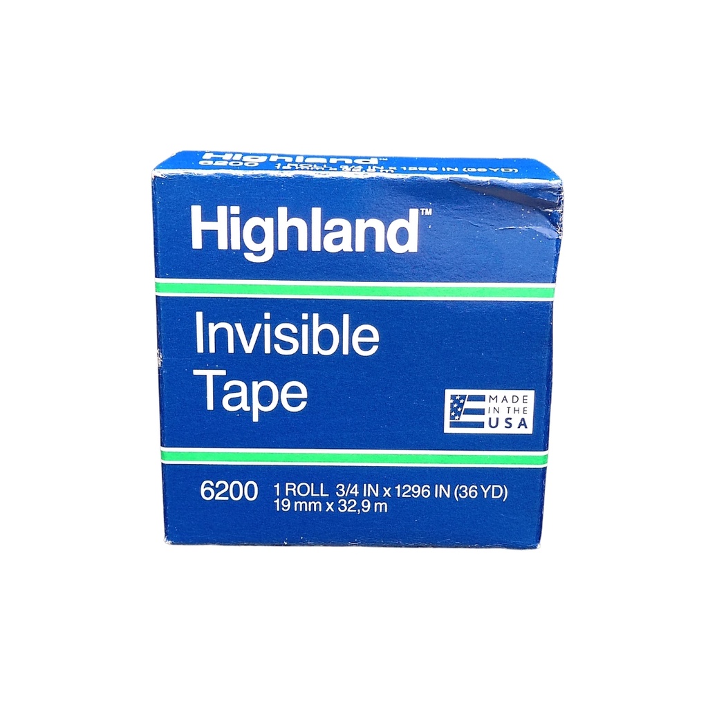 CINTA ADHESIVA TRANSPARENTE HIGHLAND