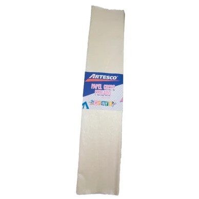 ARTESCO PAPEL CREPE BEIGE/ CREMA