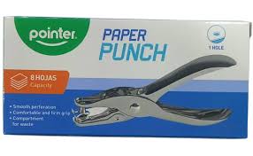 Perforadora de un hoyo Pointer