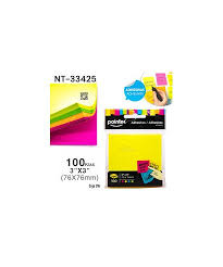 POINTER NOTAS ADHESIVAS 3X3 BLOQUE SURTIDO NEON