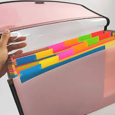 POINTER Archivo plas 9x12 bols tricolor