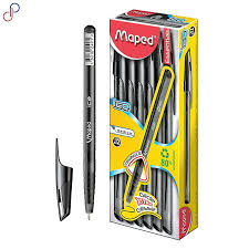 MAPED BOLIGRAFO/LAPICERO ESSENTIALS ICE TRIANGULAR NEGRO 12/1