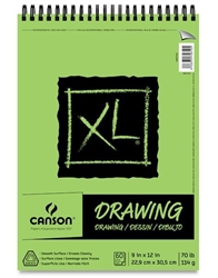 CANSON LIBRETAS XL DRAWING ( 9 x 12) 60h