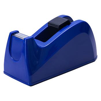 DELI dispensador de cinta 3/4 pequeño para escritorio azul